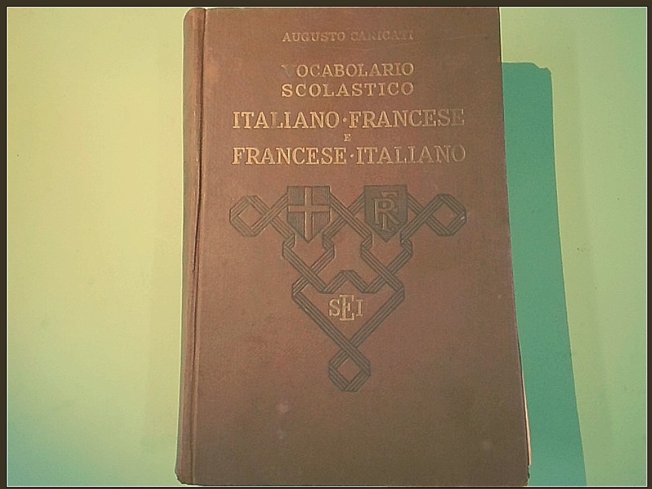 VOCABOLARIO SCOLASTICO ITALIANO FRANCESE FRANCESE ITALIANO - Libreria degli  Studi
