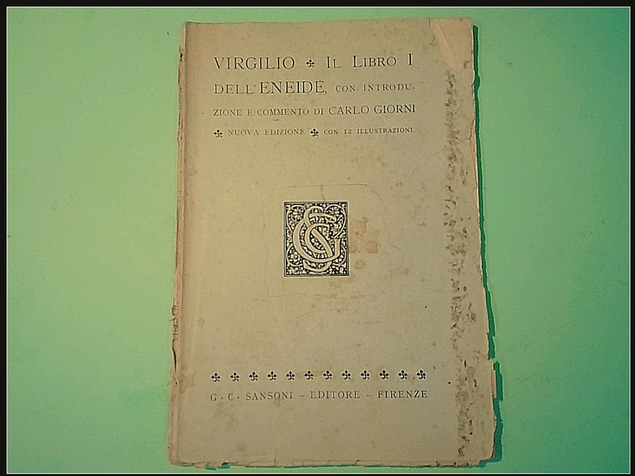 IL LIBRO I DELL'ENEIDE