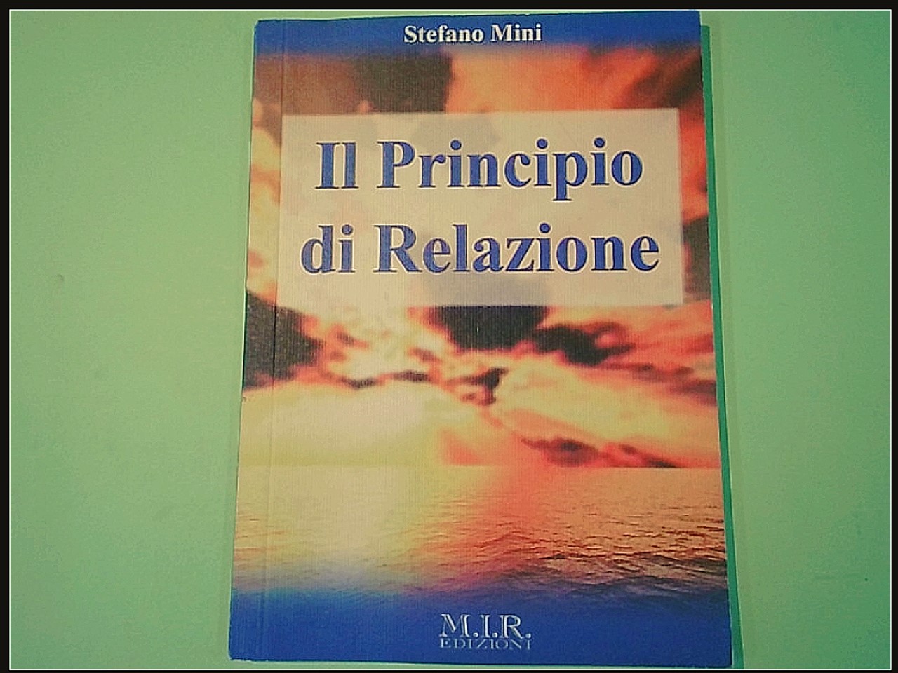 IL PRINCIPIO DI RELAZIONE