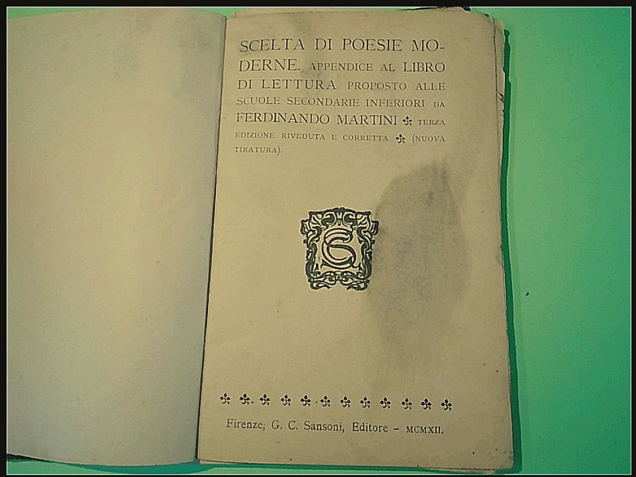 SCELTA DI POESIE MODERNE - immagine 2