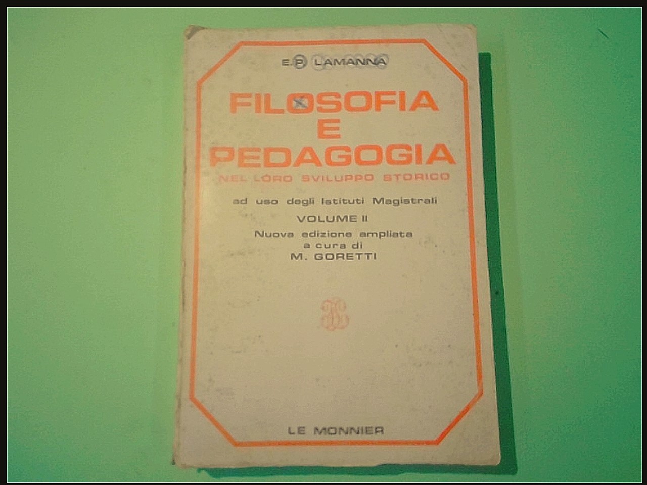 FILOSOFIA E PEDAGOGIA VOL II