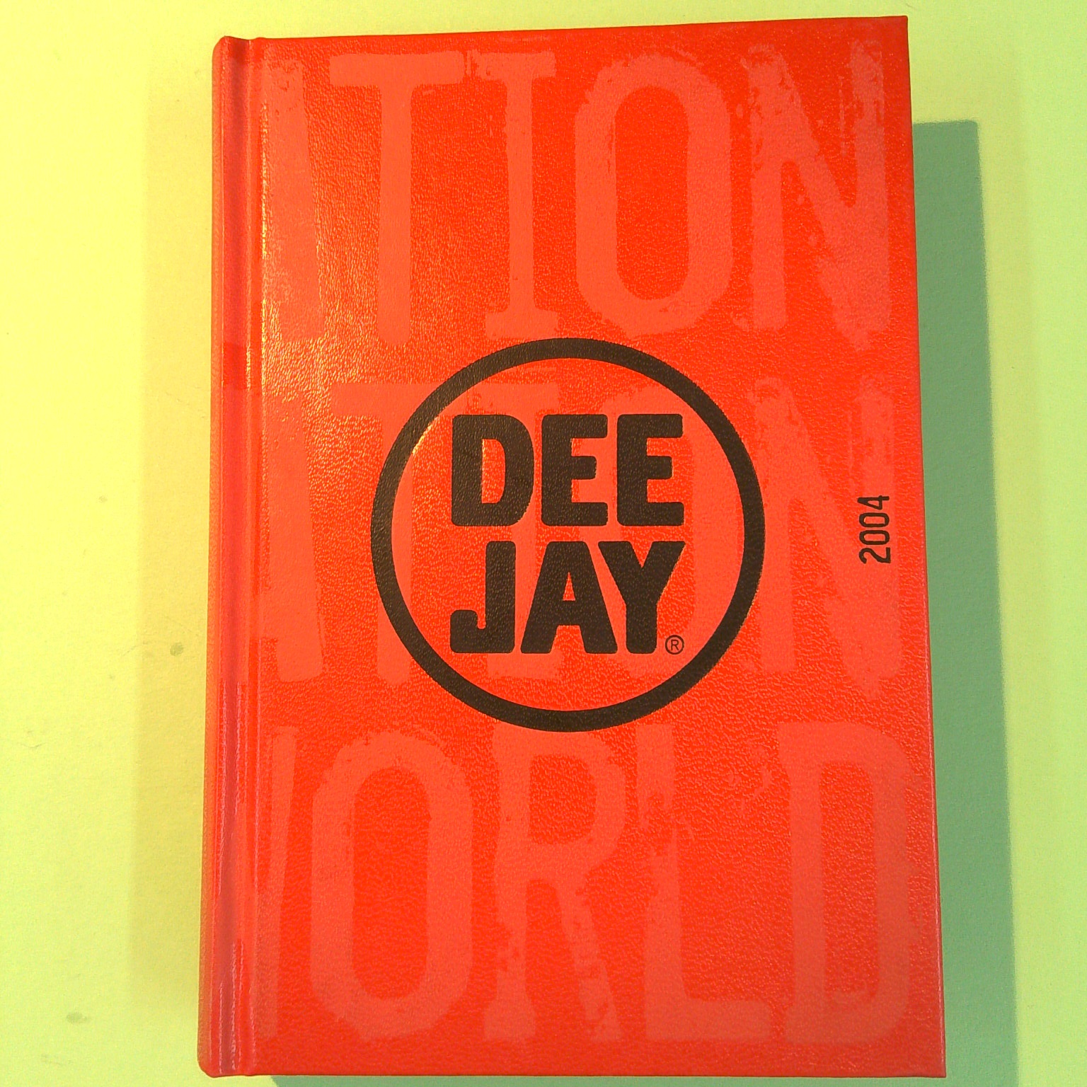 DEE JAY AGENDA 2004 ROSSA