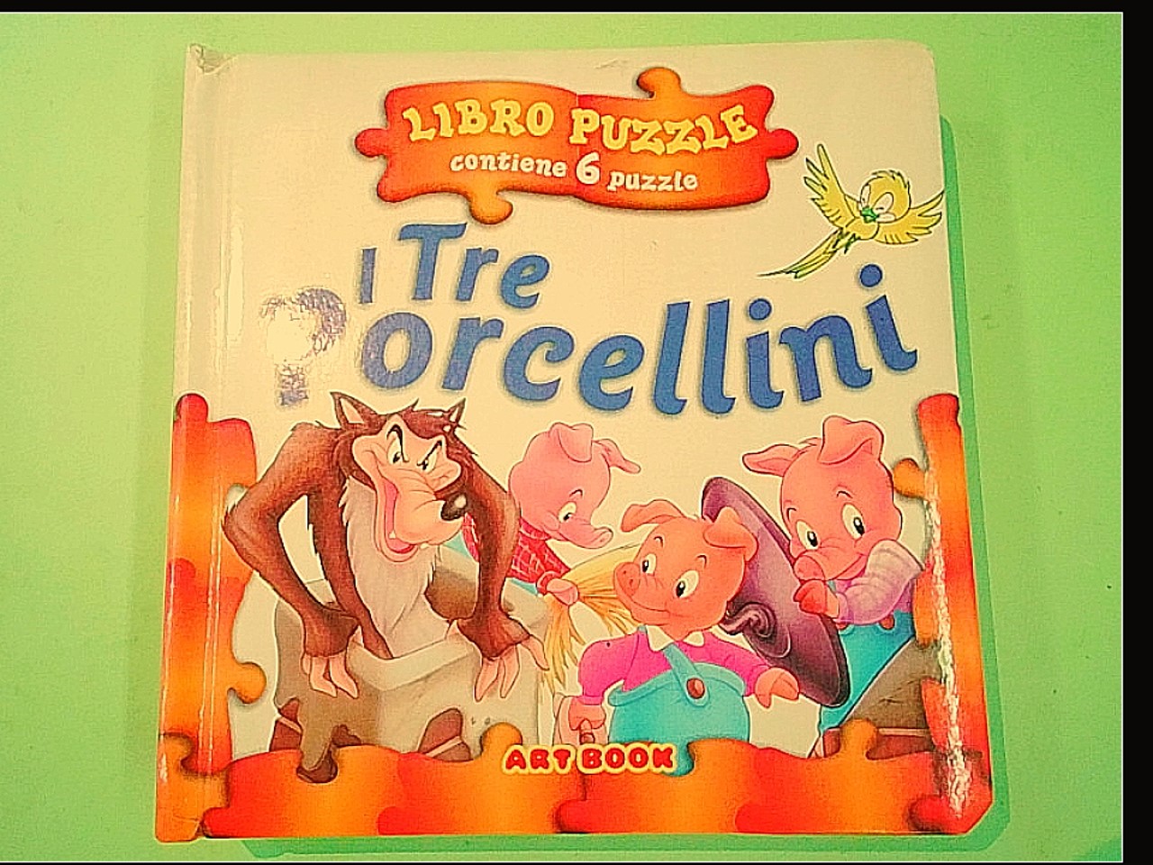 I TRE PORCELLINI LIBRO PUZZLE