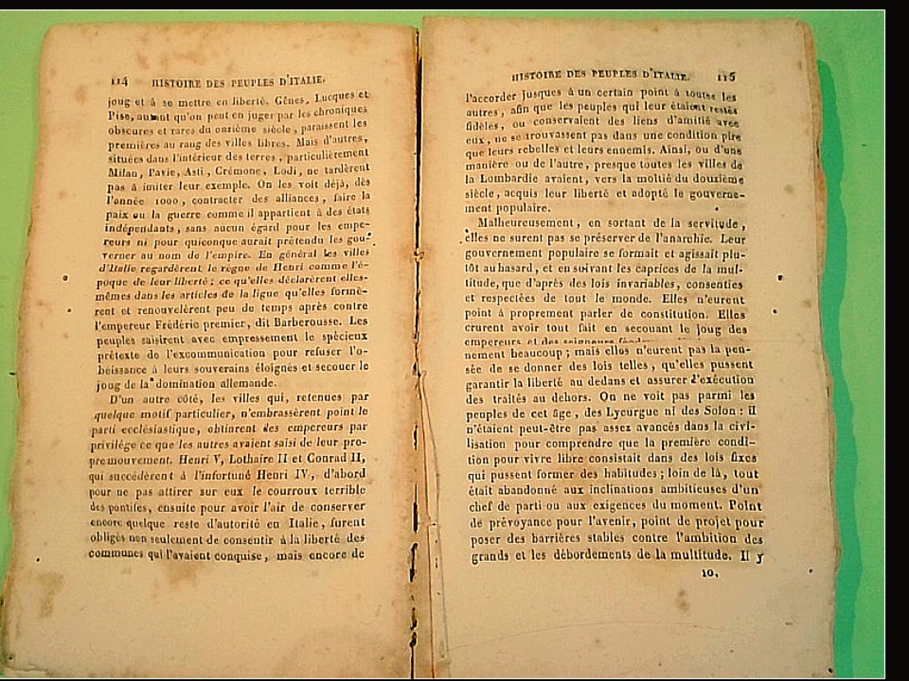 HISTOIRE DES PEUPLES D'ITALIE TOME SECOND - immagine 4