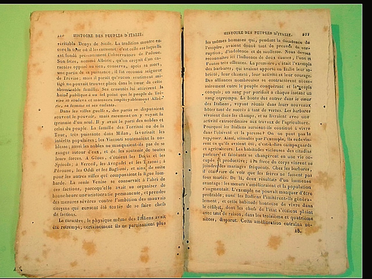 HISTOIRE DES PEUPLES D'ITALIE TOME SECOND - immagine 3