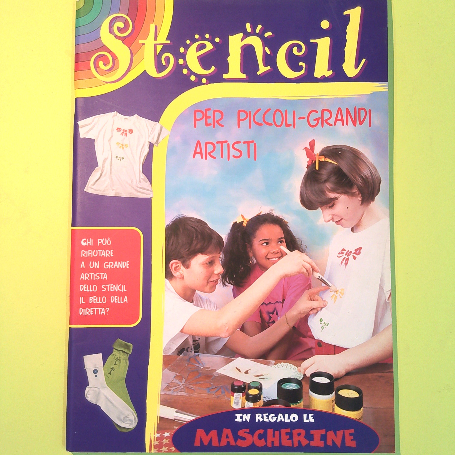 STENCIL PER PICCOLI GRANDI ARTISTI