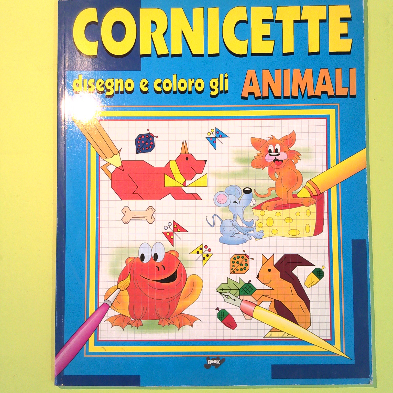 CORNICETTE DISEGNO E COLORO GLI ANIMALI