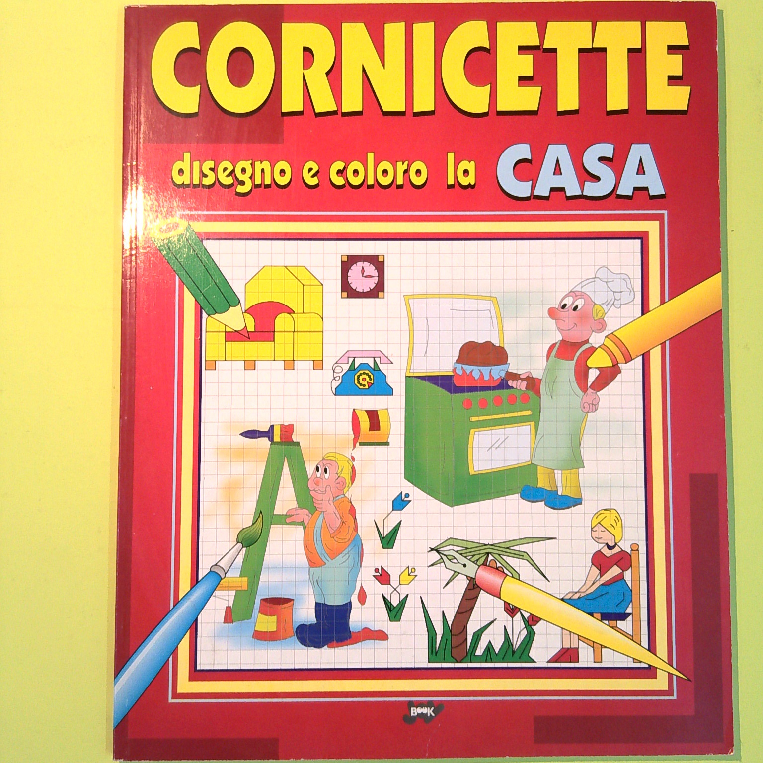 CORNICETTE DISEGNO E COLORO LA CASA