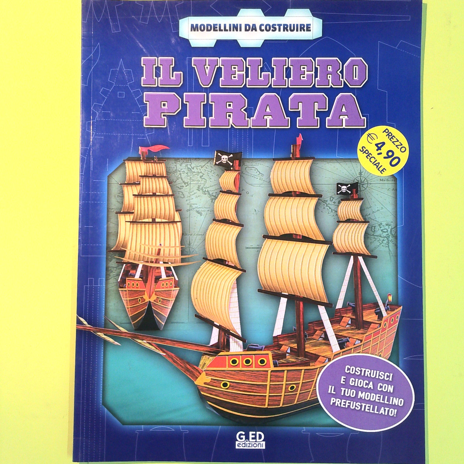 IL VELIERO PIRATA MODELLINI DA COSTRUIRE
