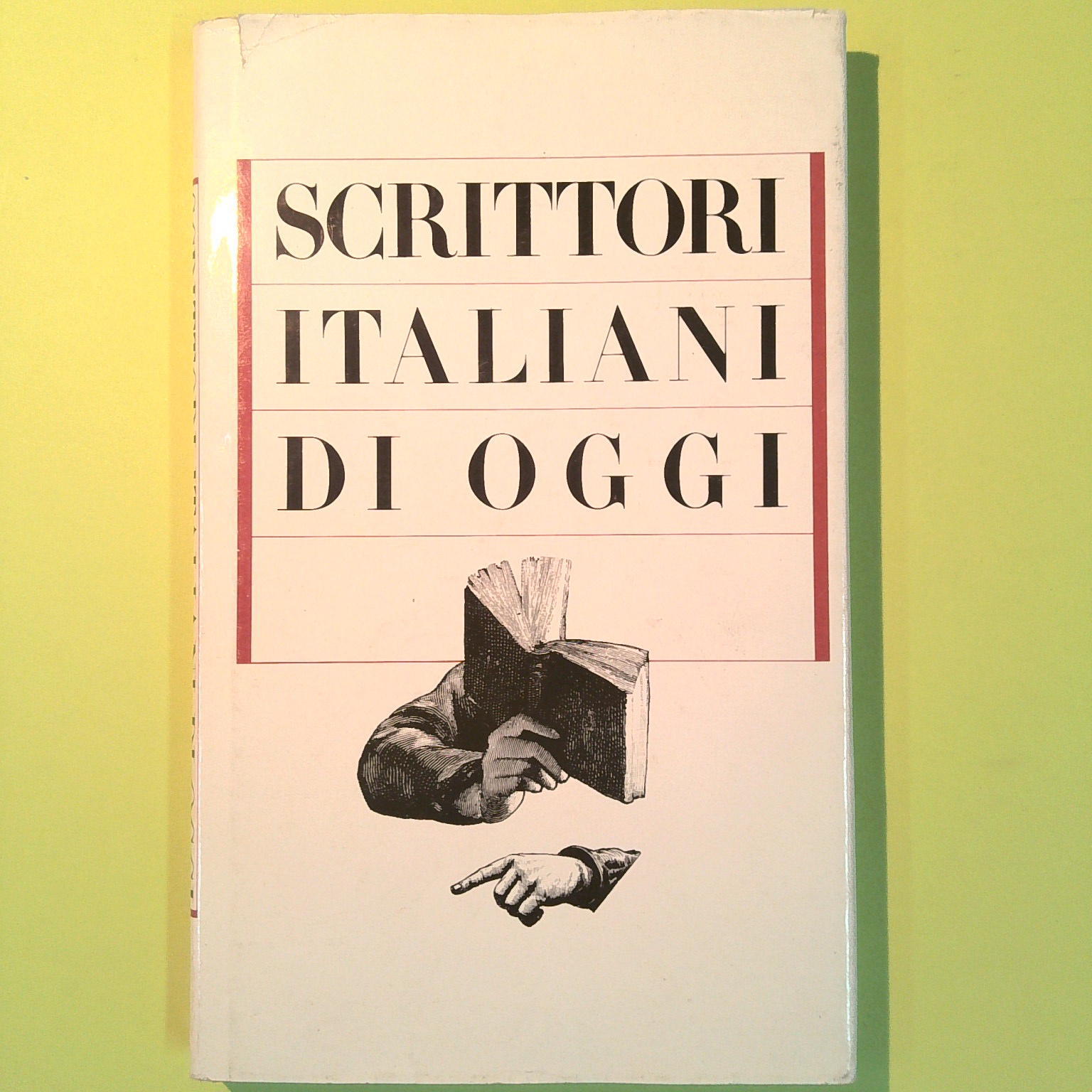 SCRITTORI ITALIANI DI OGGI