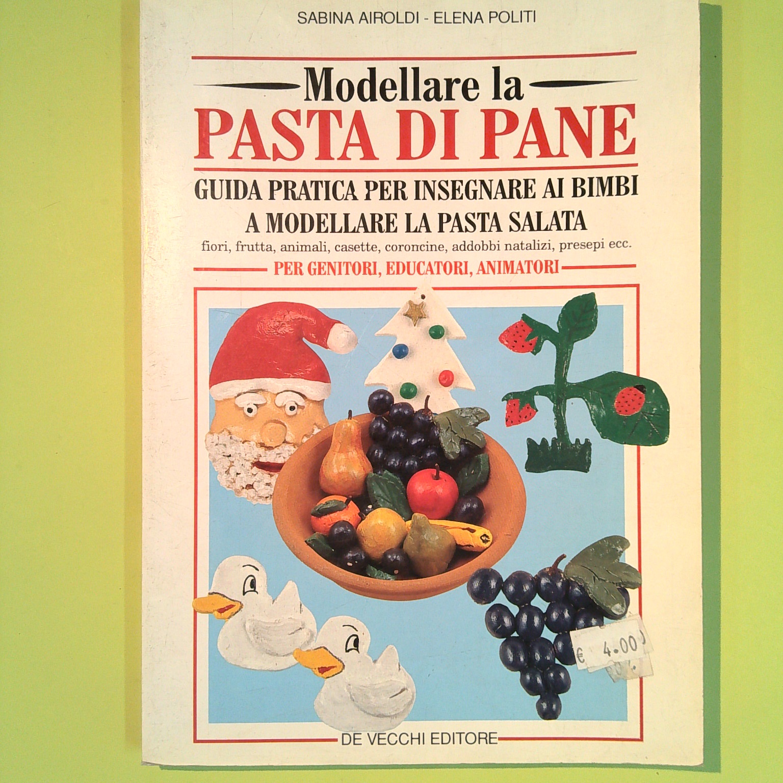 MODELLARE LA PASTA DI PANE