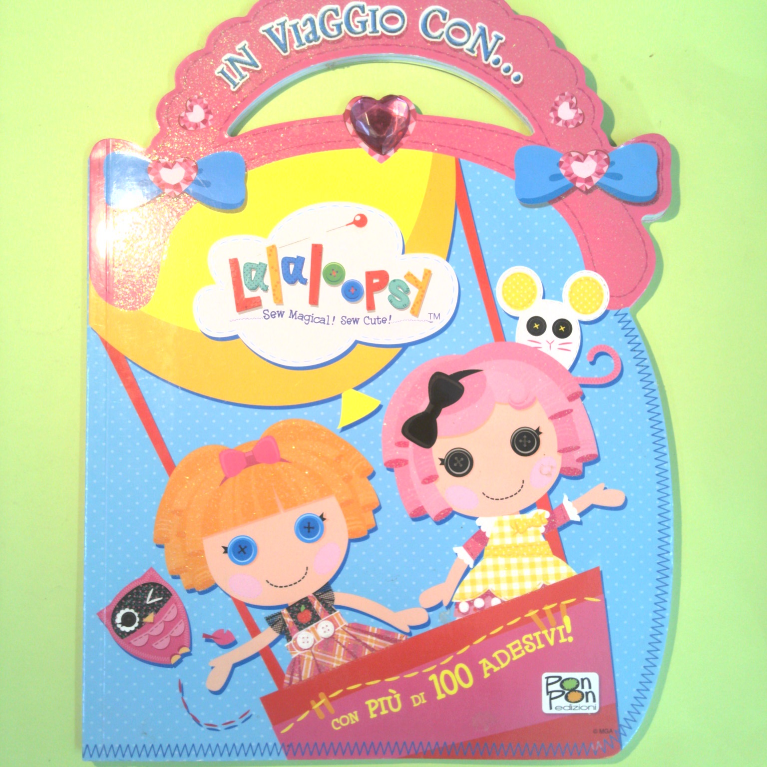 IN VIAGGIO CON LALALOOPSY CON PIÙ DI 100 ADESIVI