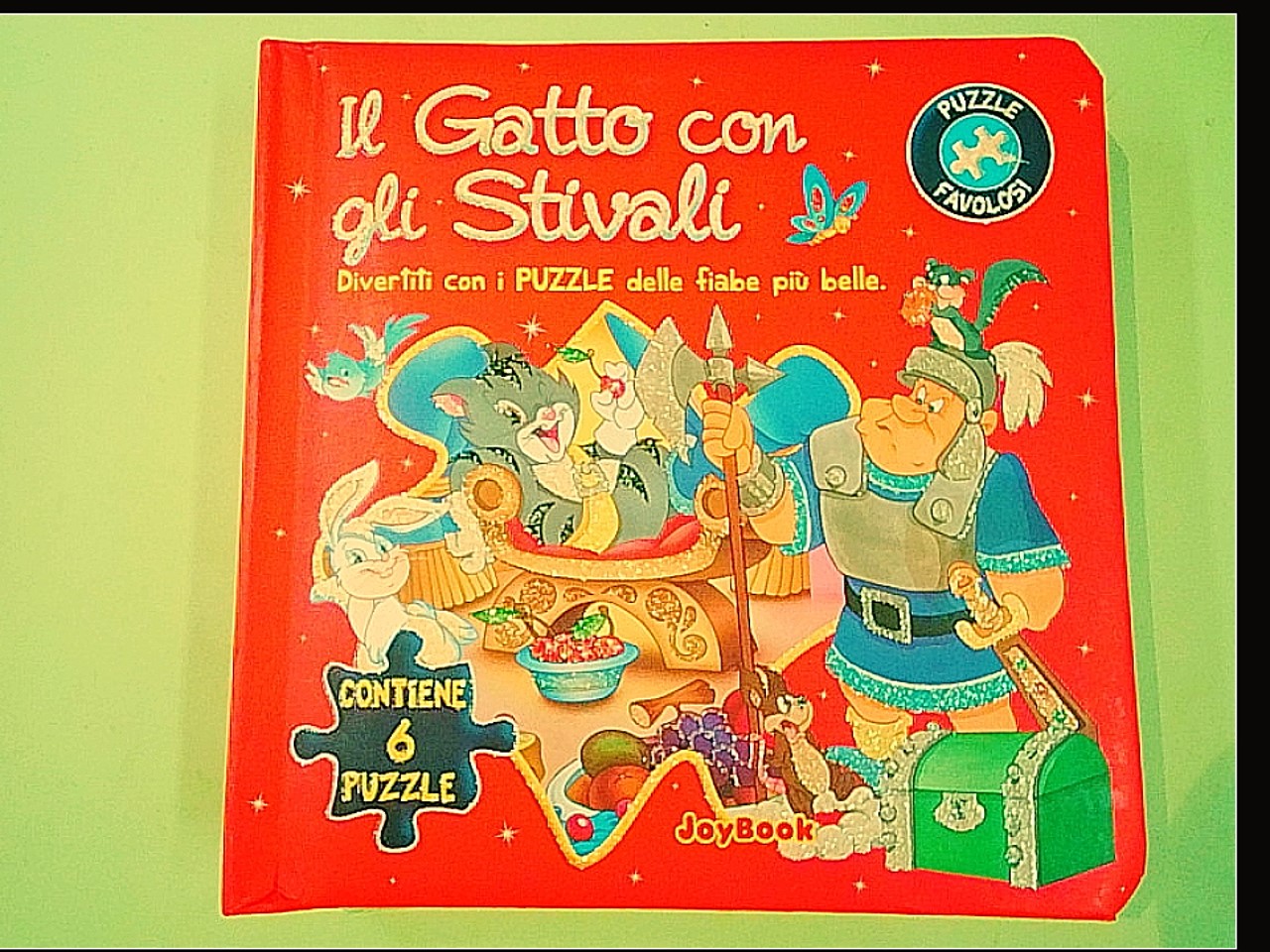 IL GATTO CON GLI STIVALI LIBRO PUZZLE