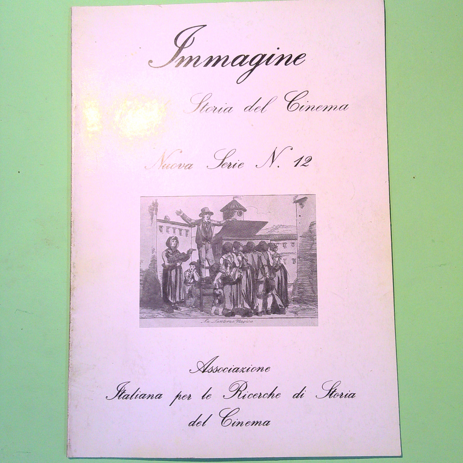 IMMAGINE NOTE DI STORIA DEL CINEMA AUTUNNO 1989 N 12