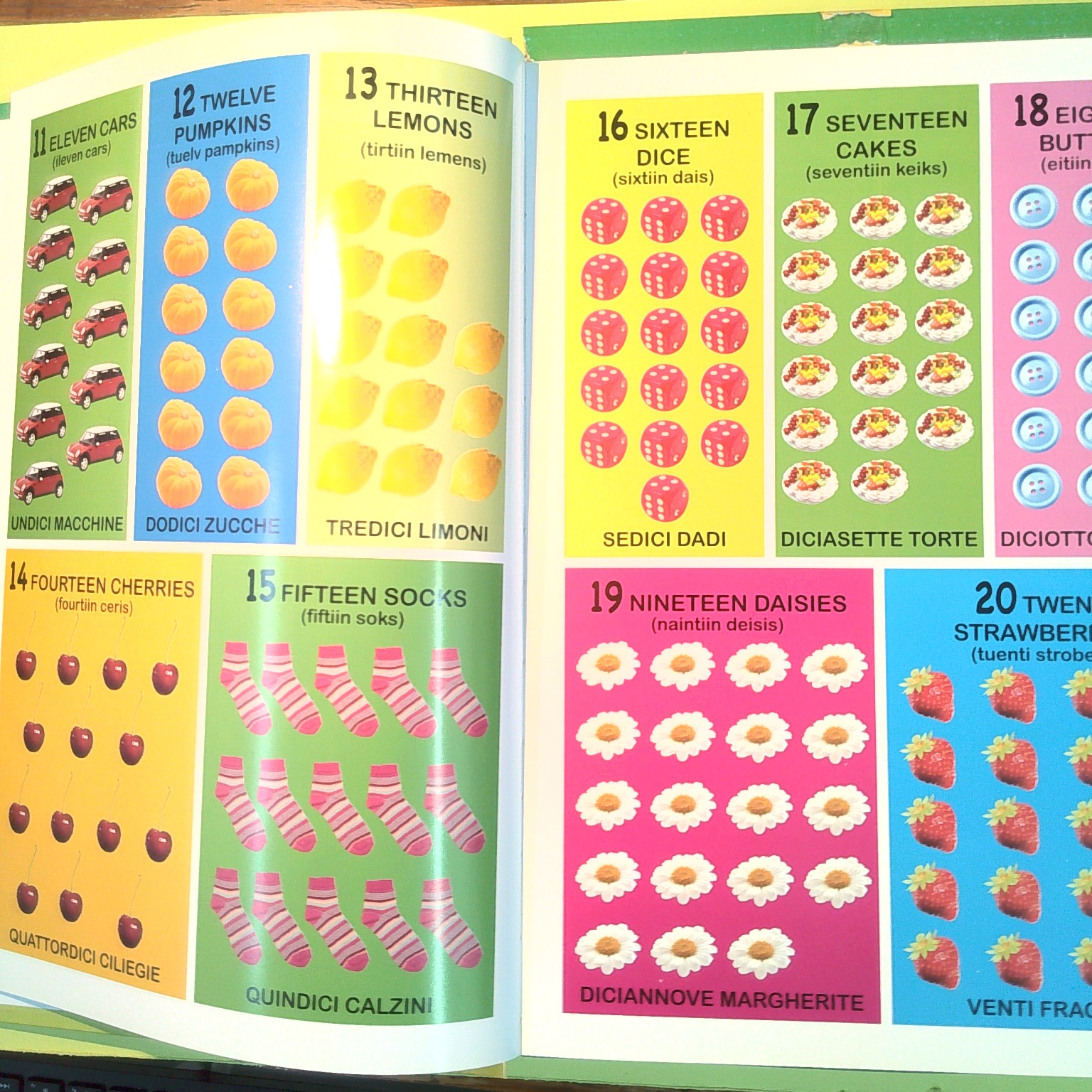 IL LIBRO GIOCO PRIMO INGLESE CON 96 TESSERE - immagine 3