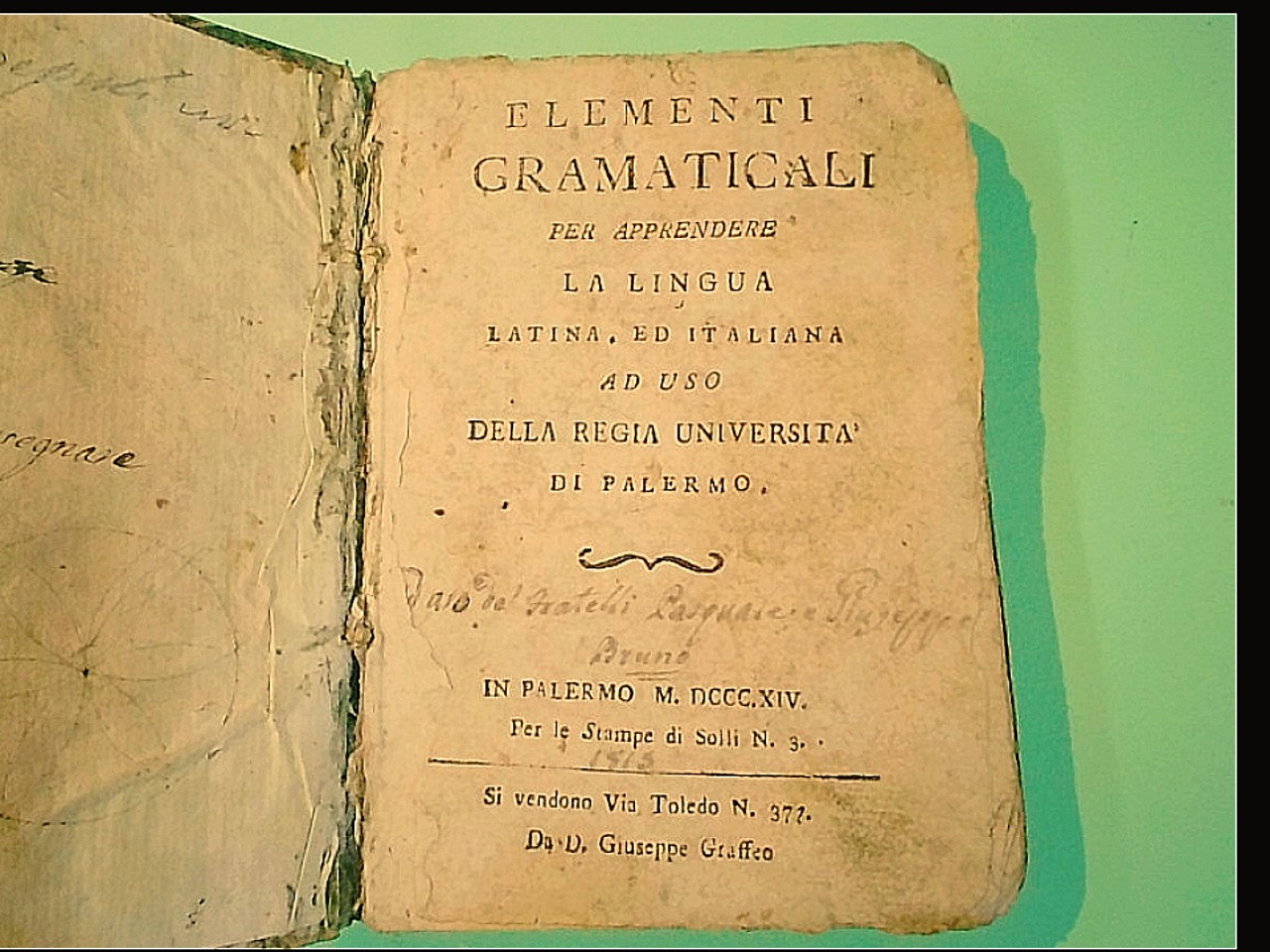 ELEMENTI GRAMMATICALI LINGUA LATINA E ITALIANA - immagine 5
