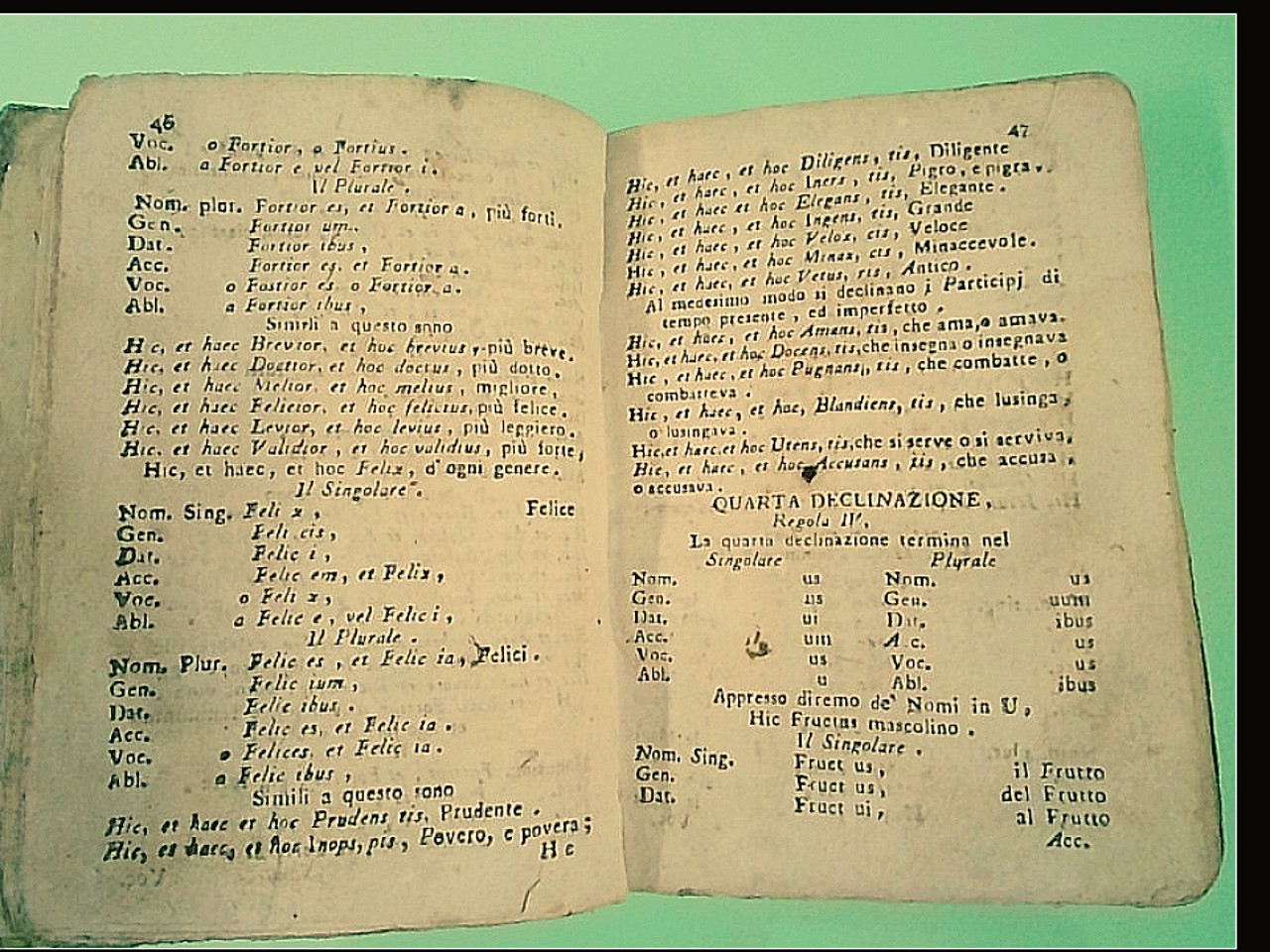 ELEMENTI GRAMMATICALI LINGUA LATINA E ITALIANA - immagine 3