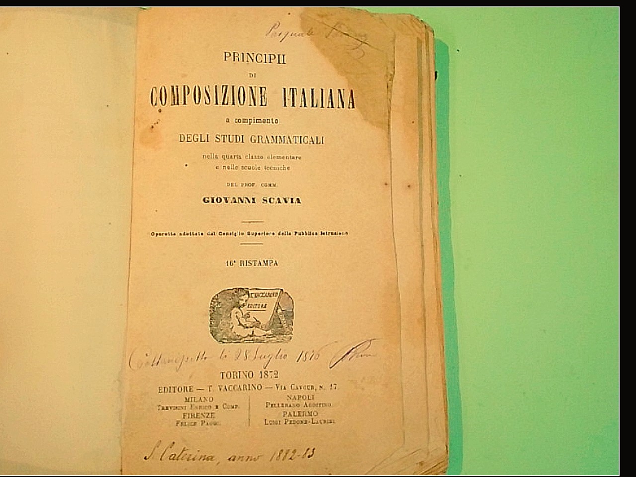 PRINCIPII DELLA COMPOSIZIONE ITALIANA - immagine 4