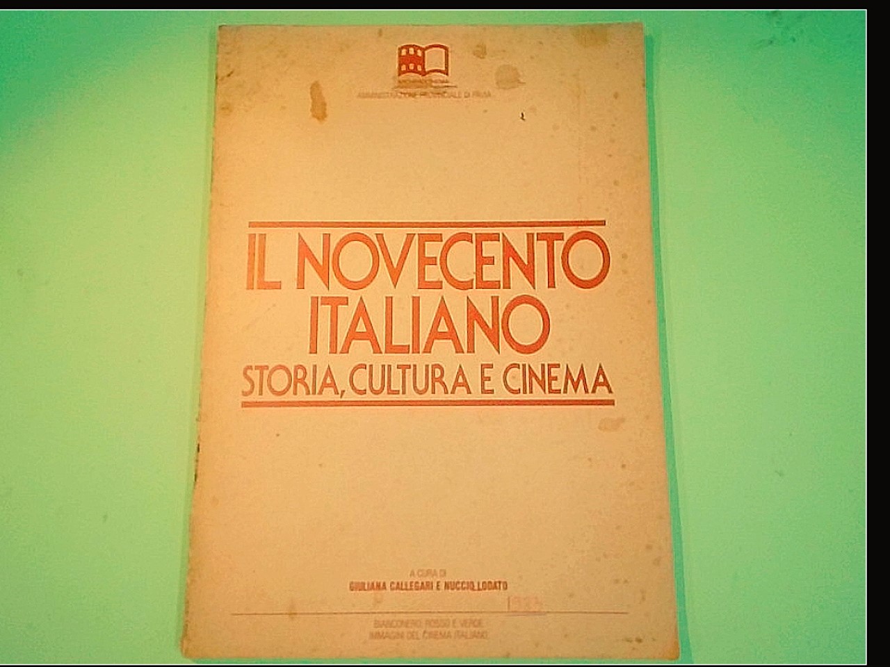IL NOVECENTO ITALIANO STORIA CULTURA E CINEMA