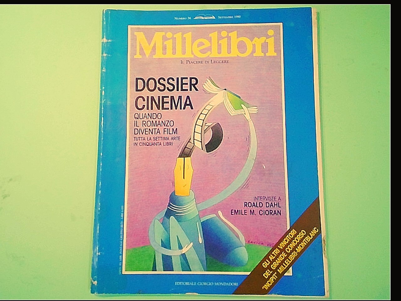 MILLELIBRI DOSSIER CINEMA SETTEMBRE 1990 N 34