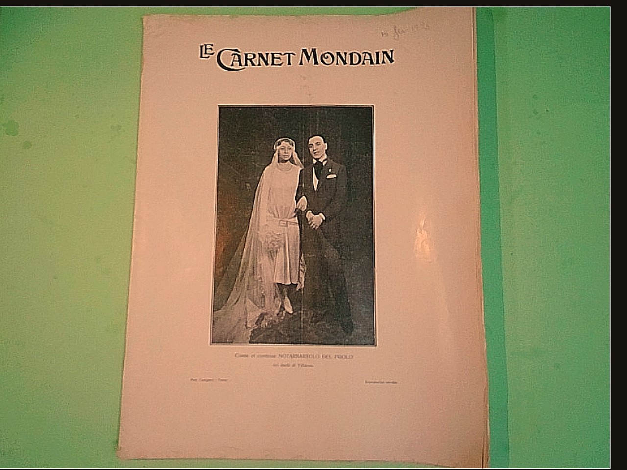 LE CARNET MONDAIN 15 FEVRIER 1926 N 564