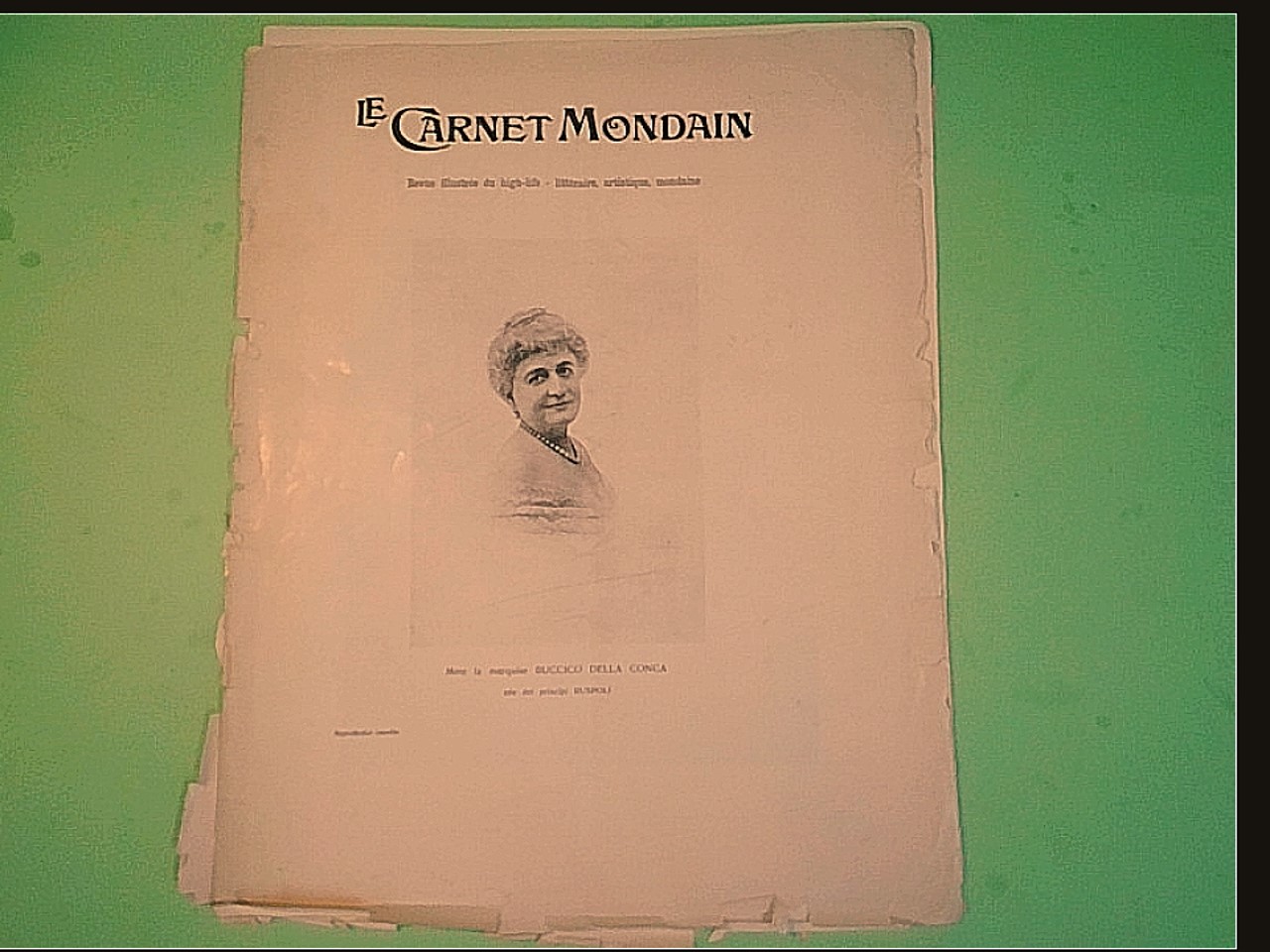 LE CARNET MONDAIN 30 NOVEMBRE 1926 N 576
