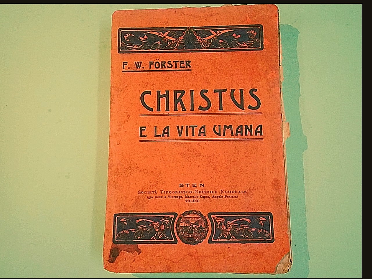 CHRISTUS E LA VITA UMANA