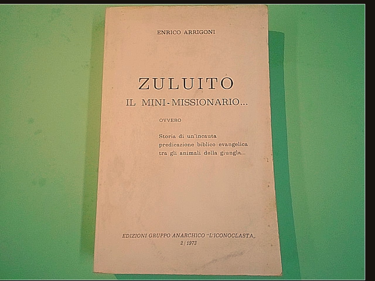 ZULUITO IL MINI MISSIONARIO