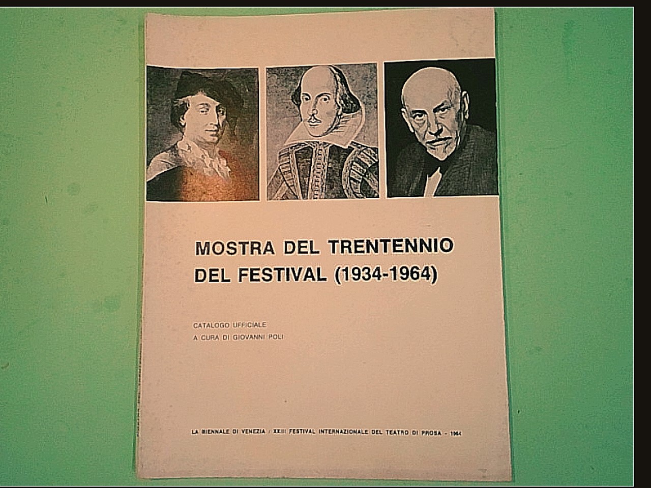 MOSTRA DEL TRENTENNIO DEL FESTIVAL 1934-1964