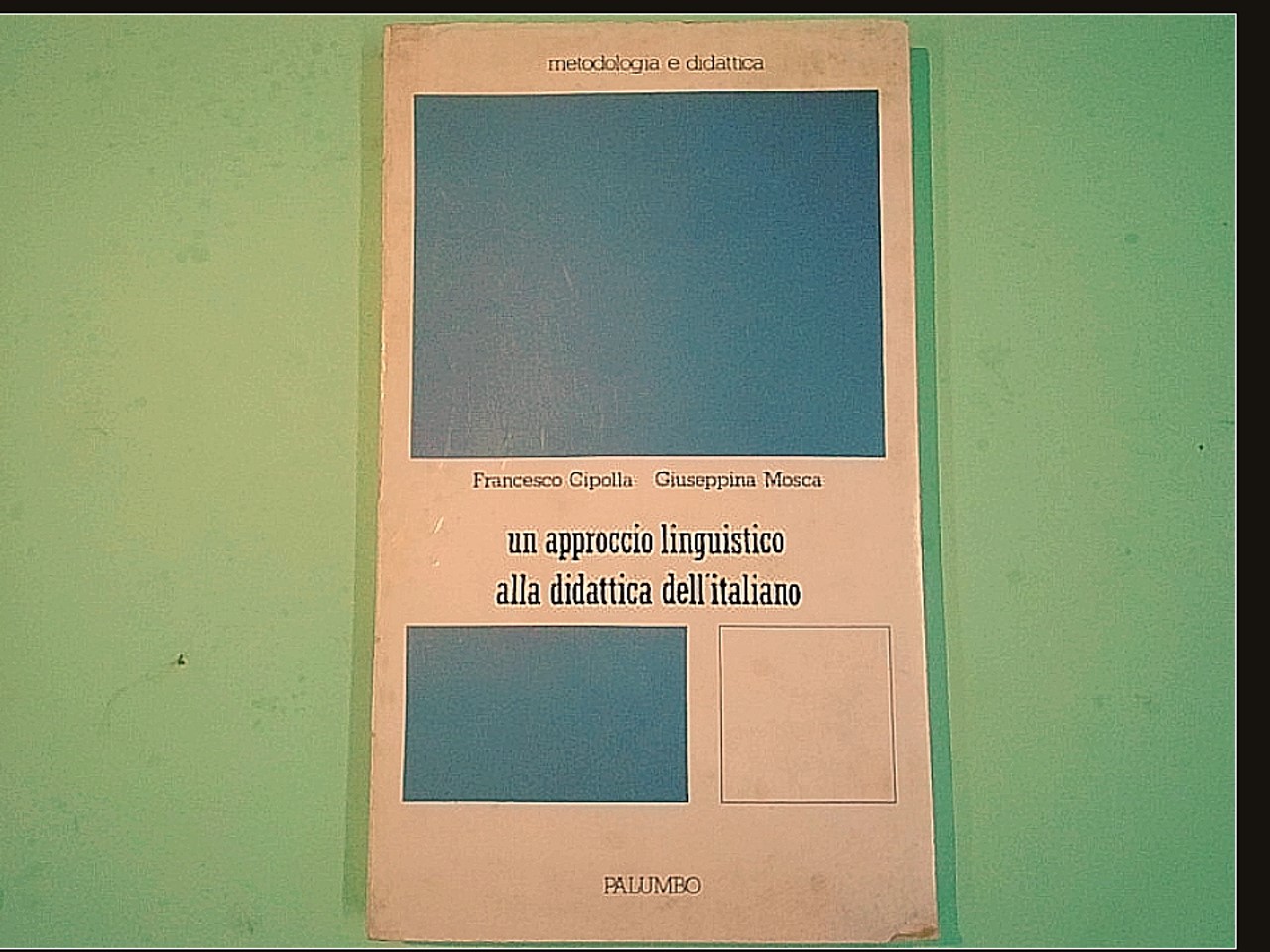 UN APPROCCIO LINGUISTICO ALLA DIDATTICA DELL'ITALIANO