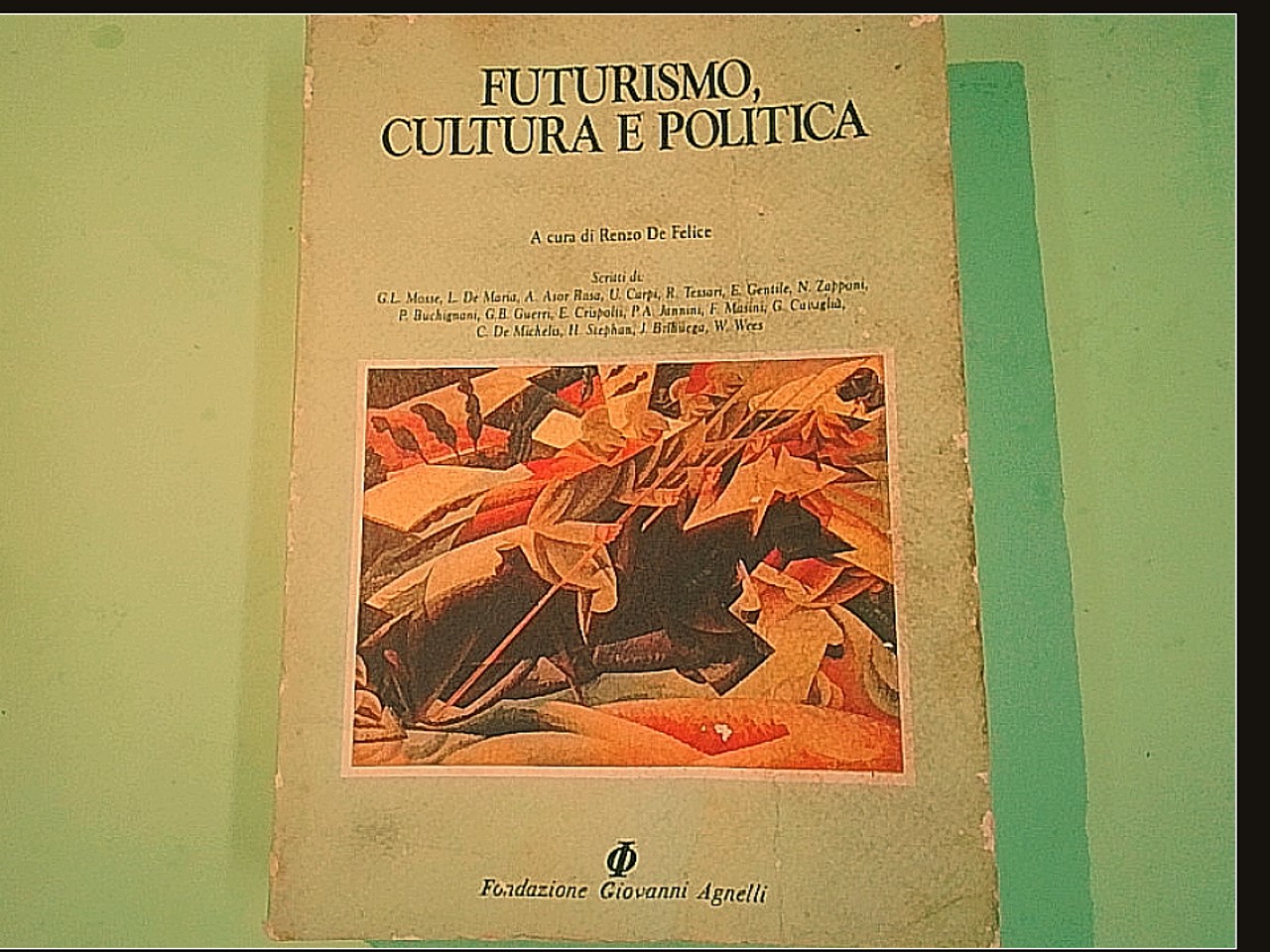 FUTURISMO CULTURA E POLITICA