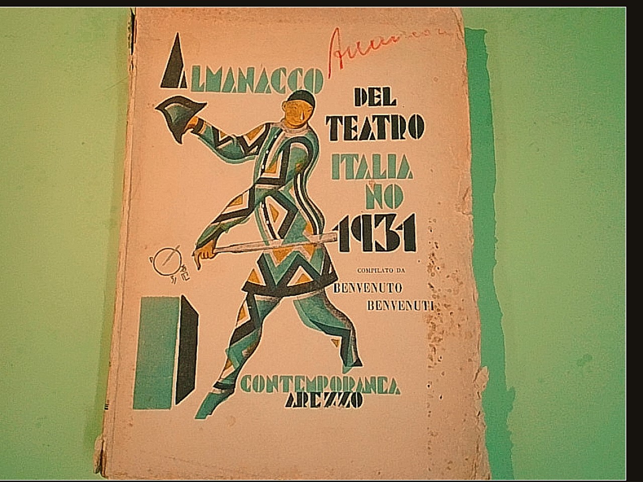 ALMANACCO DEL TEATRO ITALIANO 1931