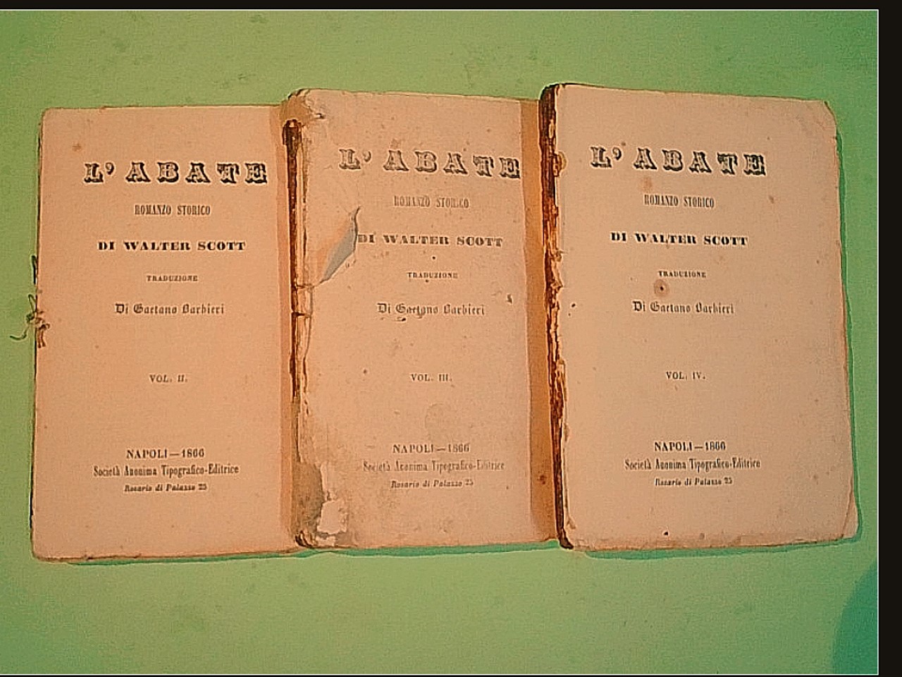 L'ABATE VOL II-III-IV