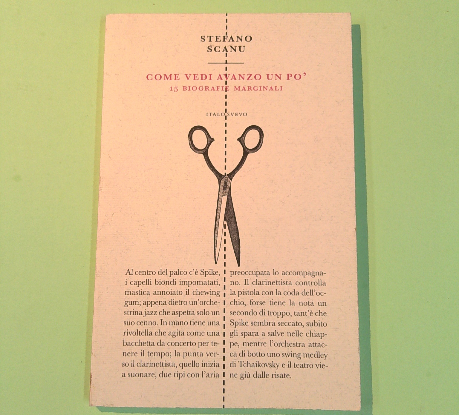 COME VEDI AVANZO UN PO'