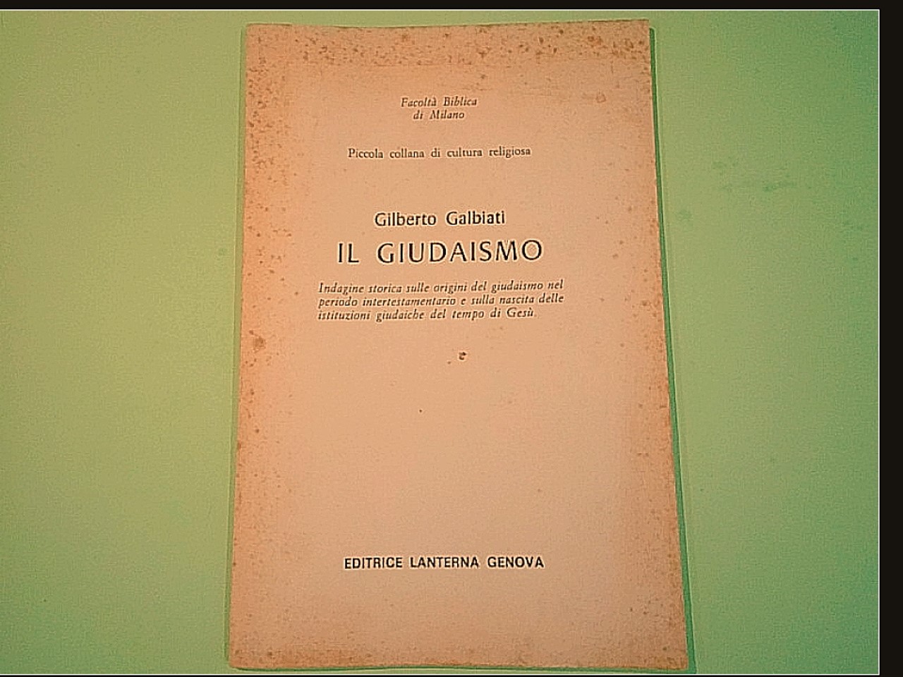 IL GIUDAISMO