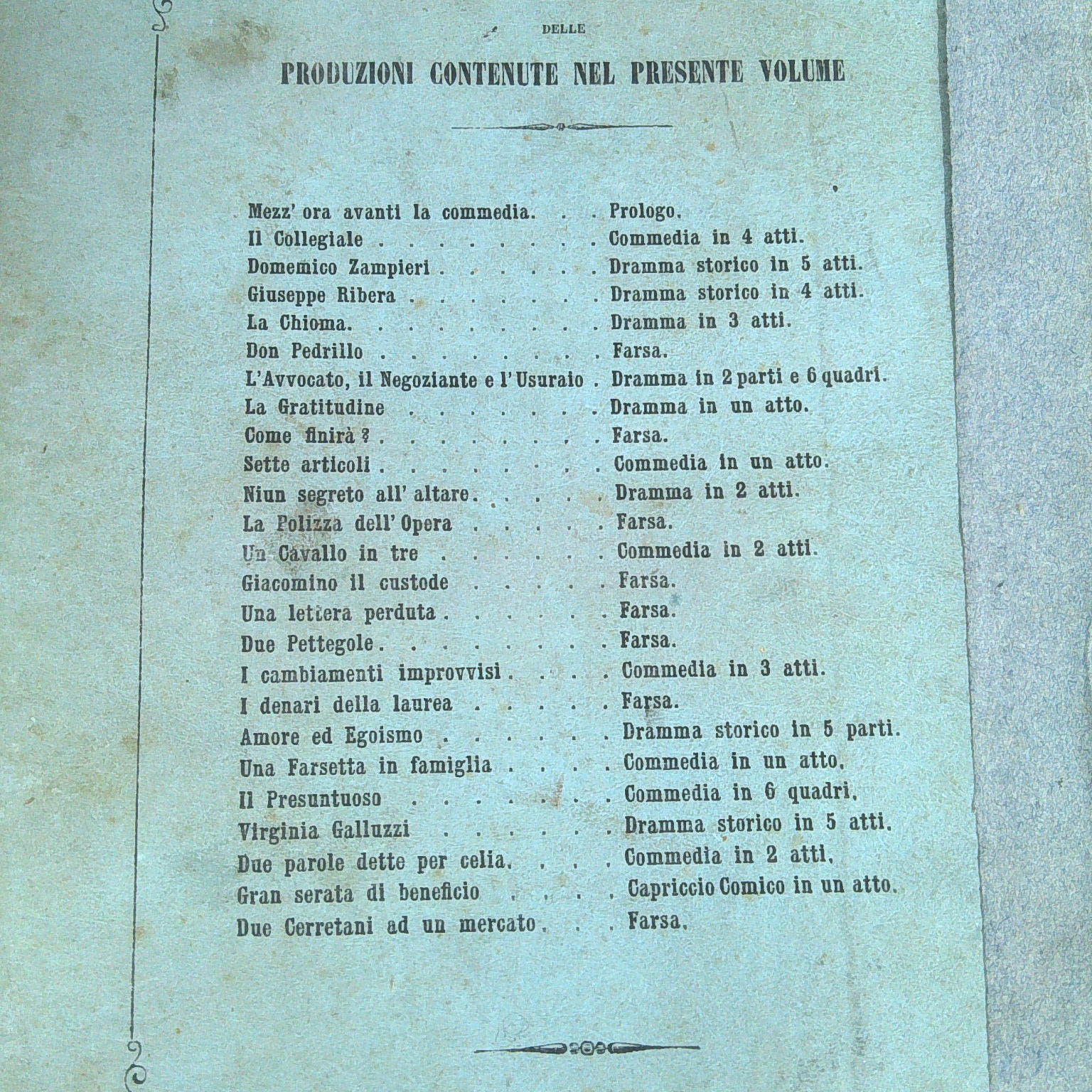 RACCOLTA DELLE OPERE DRAMMATICHE DI LUIGI PLONER - immagine 2