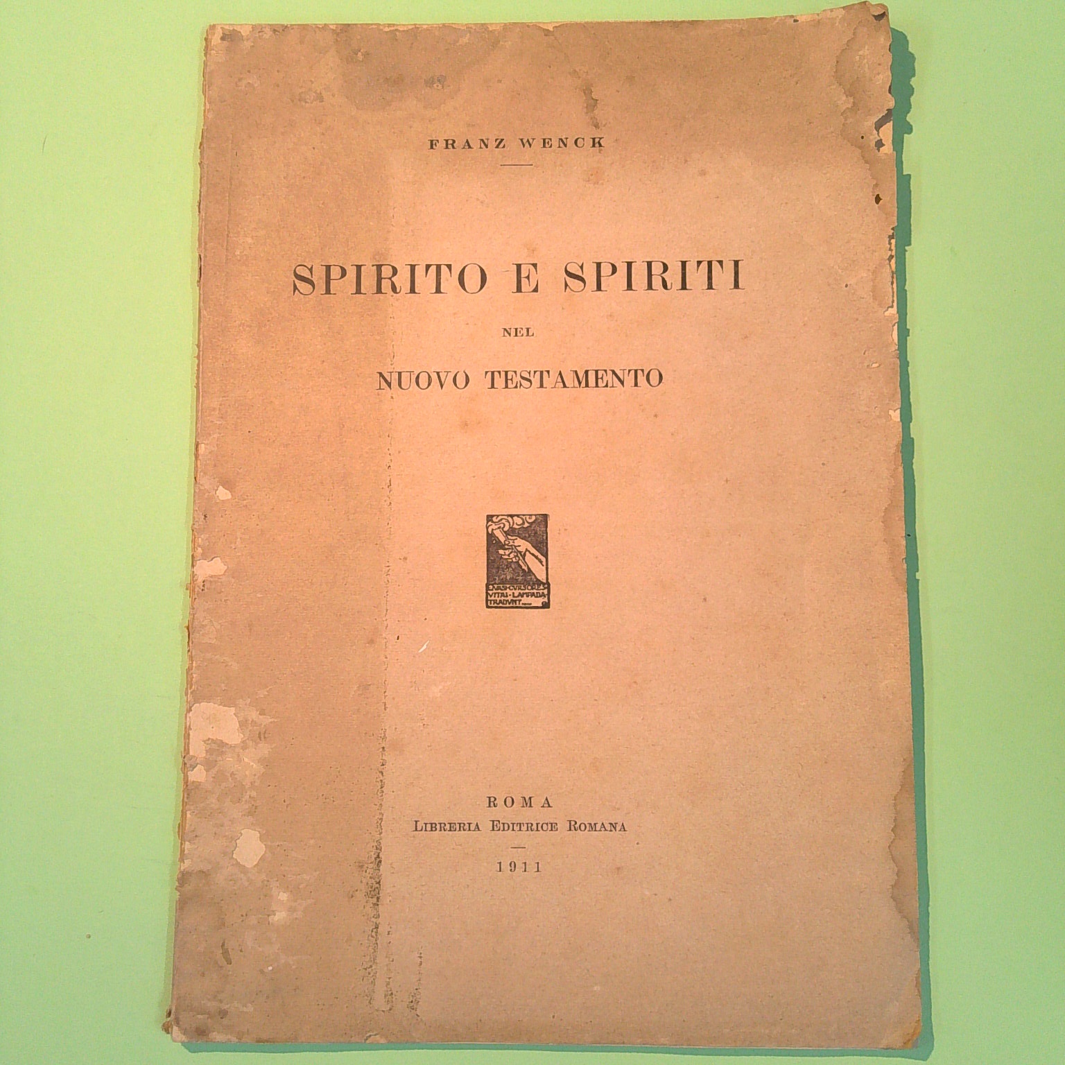 SPIRITO E SPIRITI NEL NUOVO TESTAMENTO