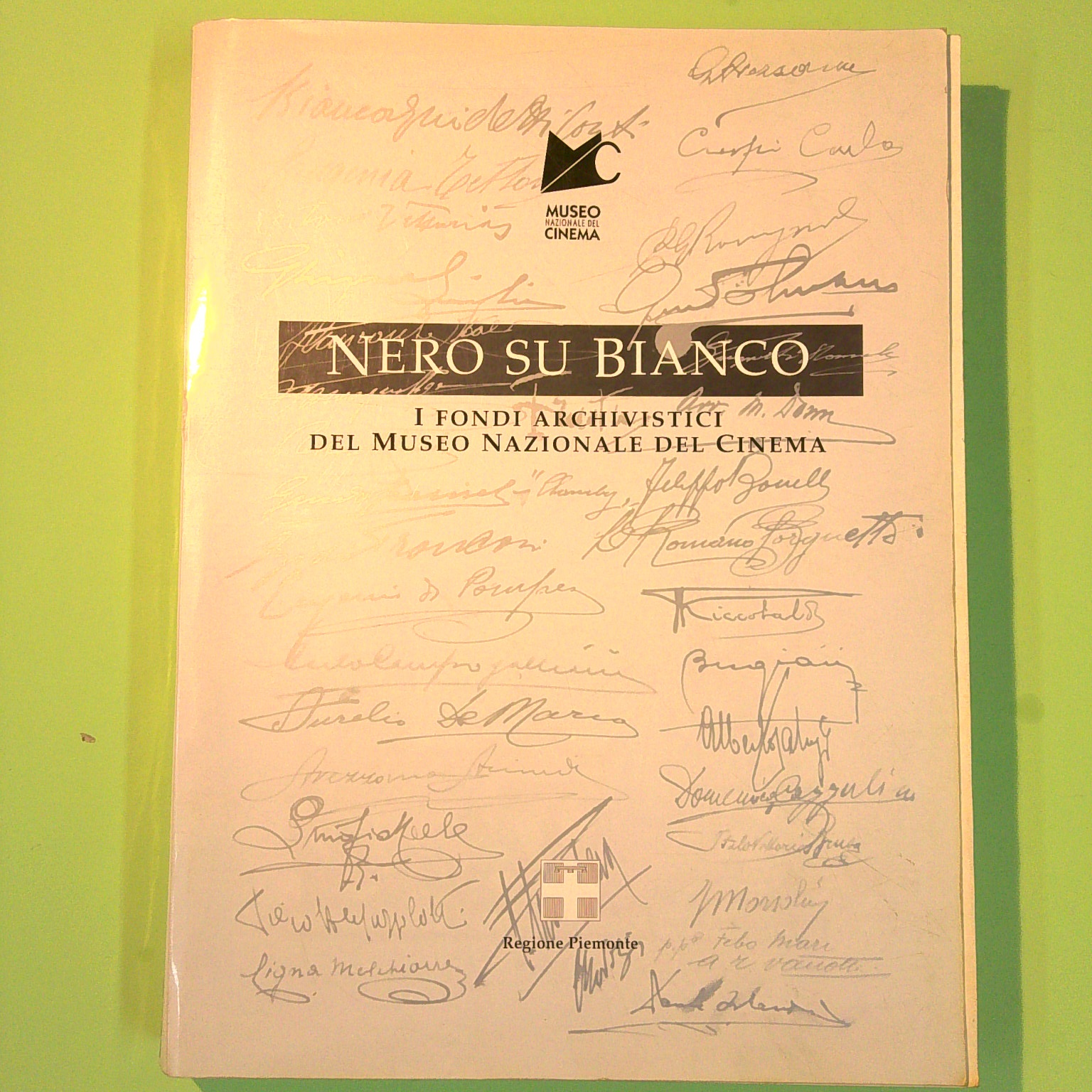 NERO SU BIANCO FONDI ARCHIVISTICI MUSEO NAZIONALE DEL CINEMA