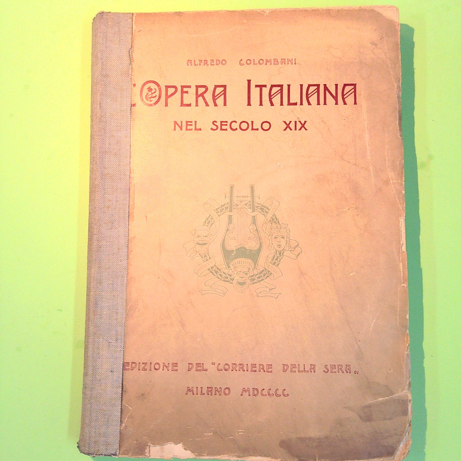 L'OPERA ITALIANA NEL SECOLO XIX