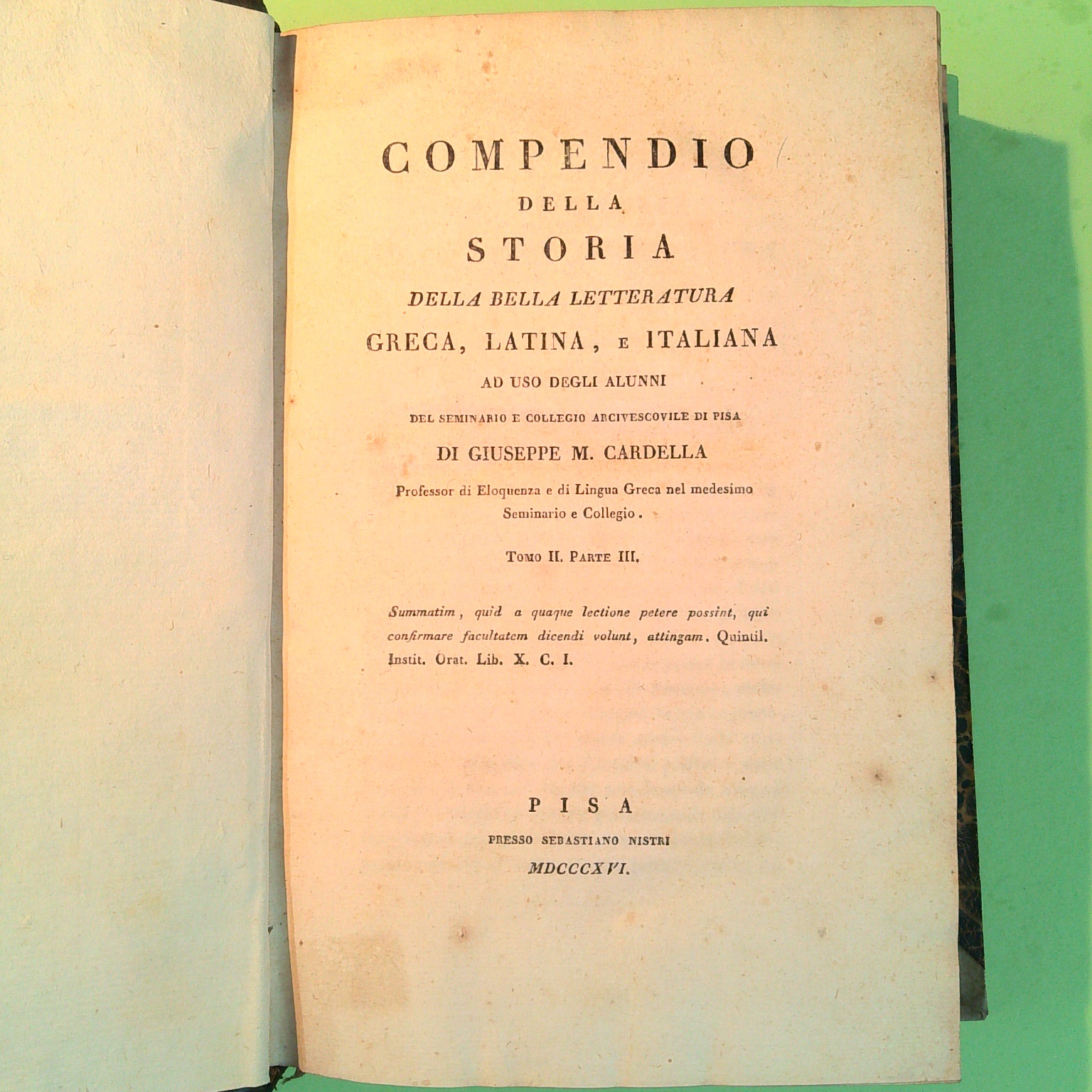 COMPENDIO STORIA BELLA LETTERATURA TOMO II PARTE III E IV - immagine 2