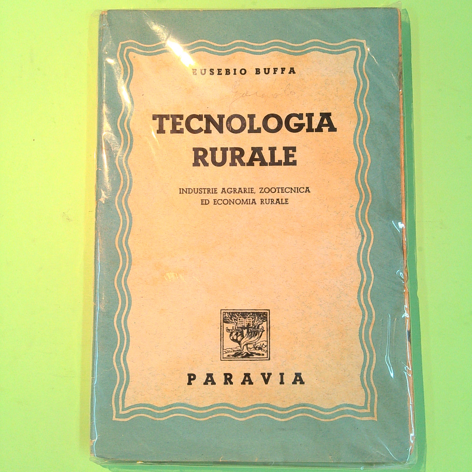 TECNOLOGIA RURALE