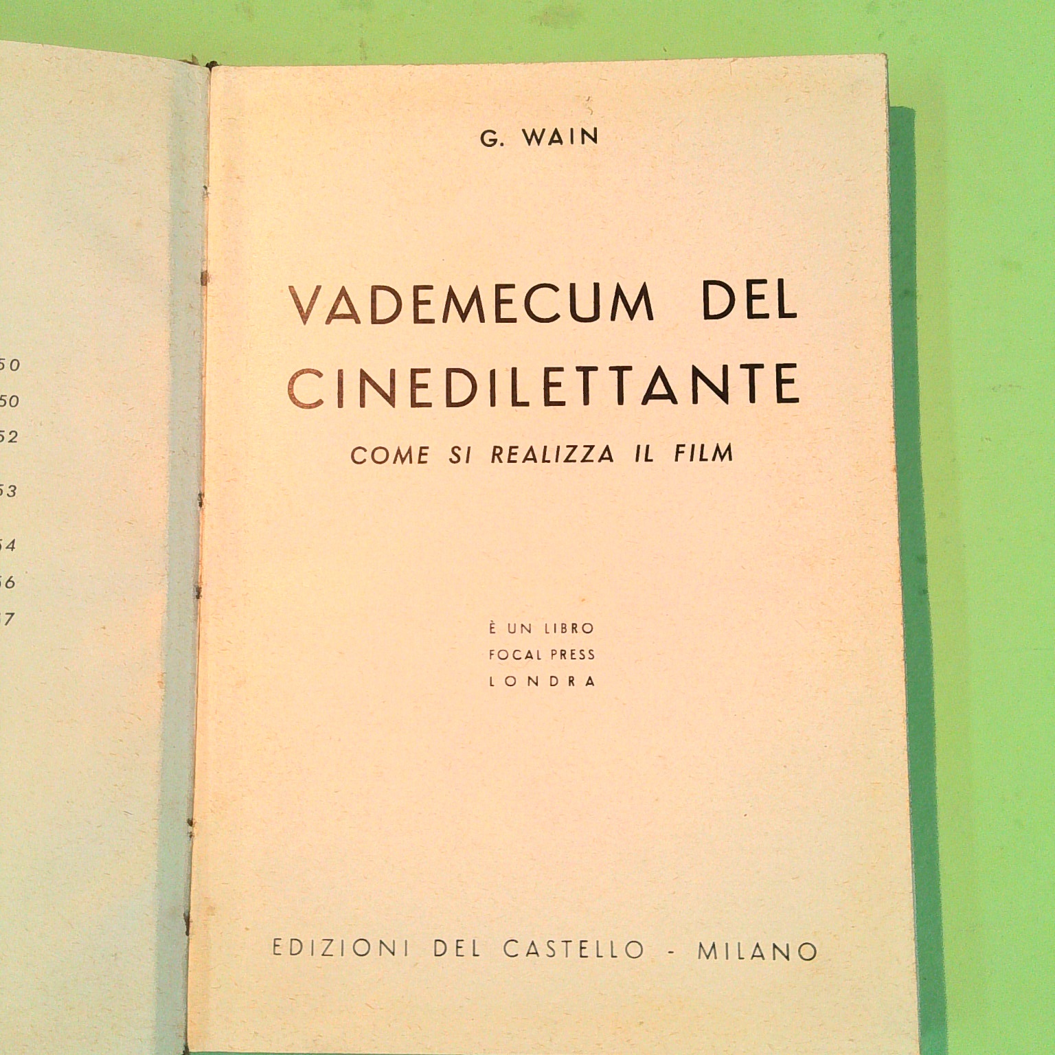 VADEMECUM DEL CINEDILETTANTE - immagine 2