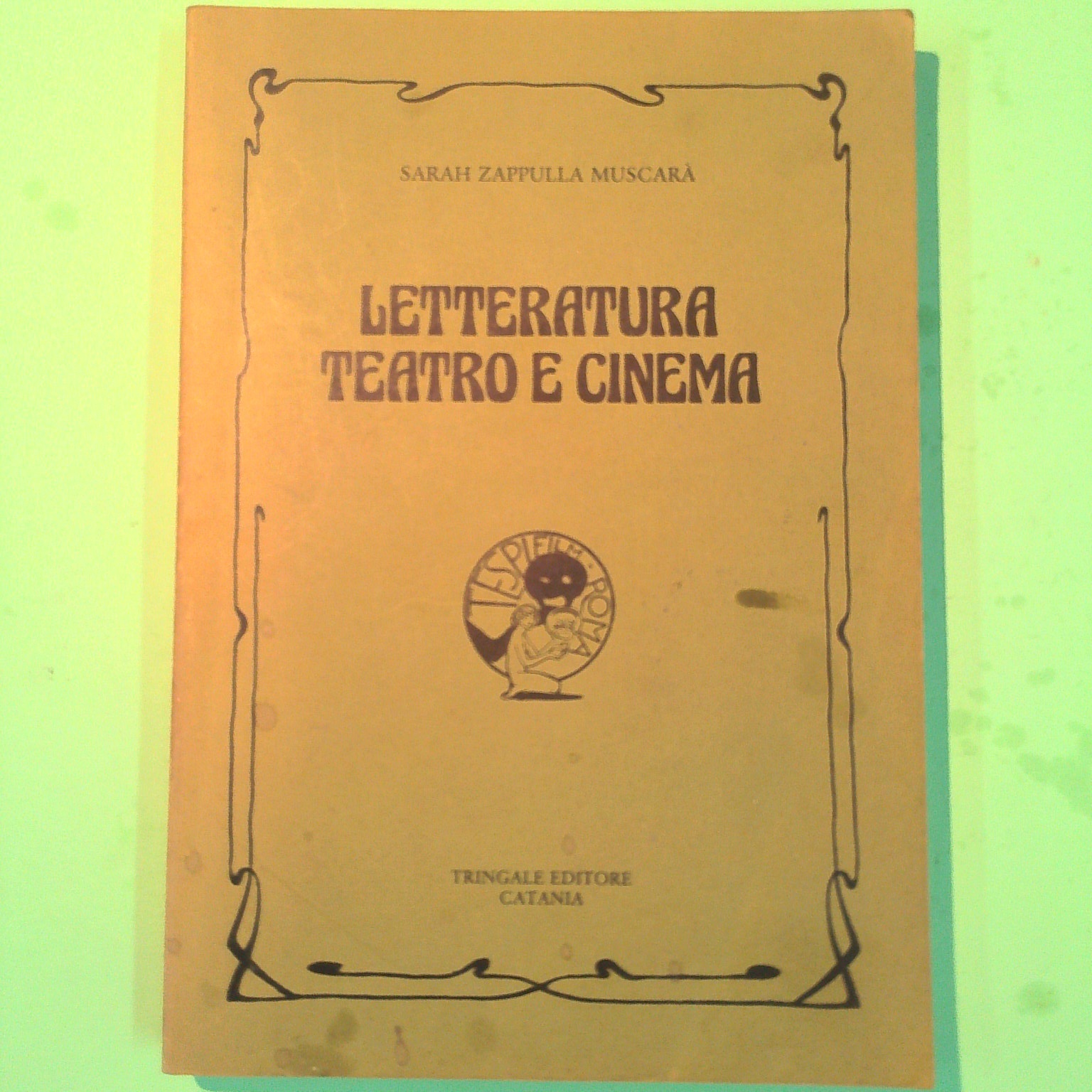 LETTERATURA TEATRO E CINEMA