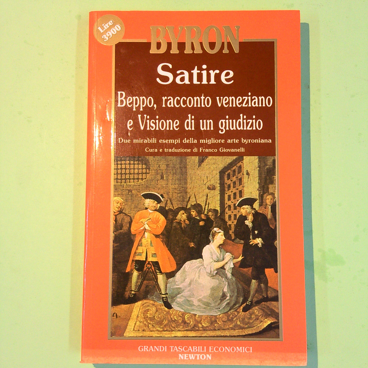 SATIRE BEPPO RACCONTO VENEZIANO E VISIONE DI UN GIUDIZIO