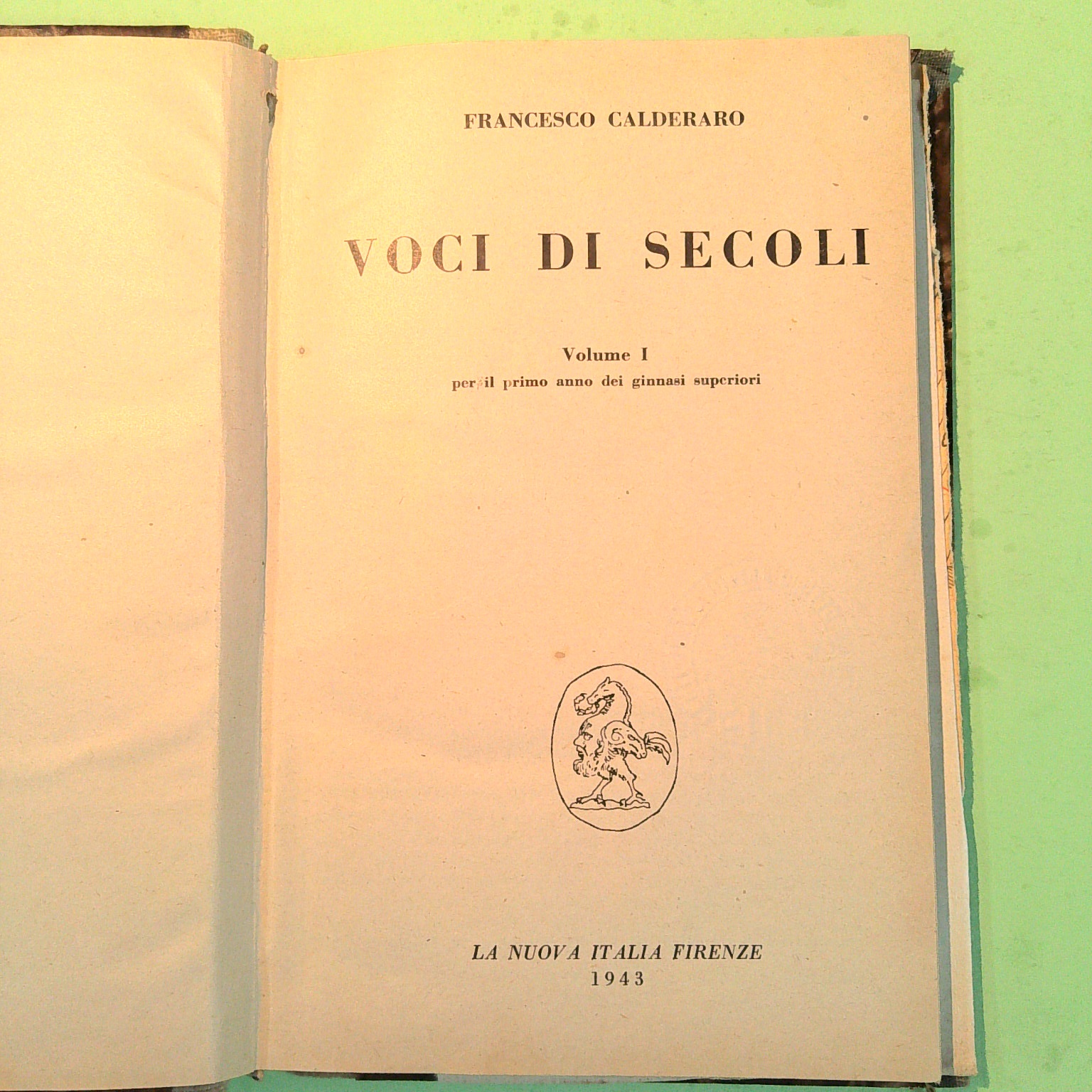 VOCI DI SECOLI VOL I - immagine 2