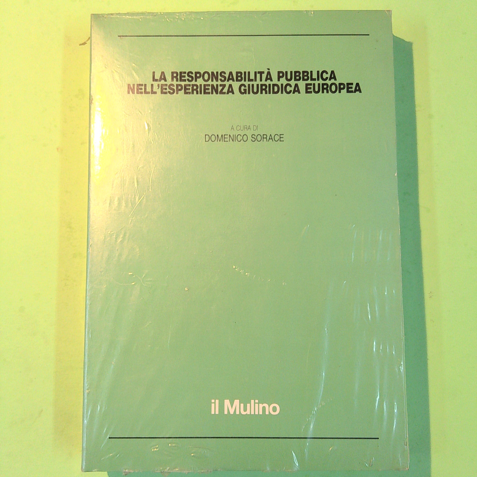 LA RESPONSABILITÀ PUBBLICA NELL'ESPERIENZA GIURIDICA EUROPEA