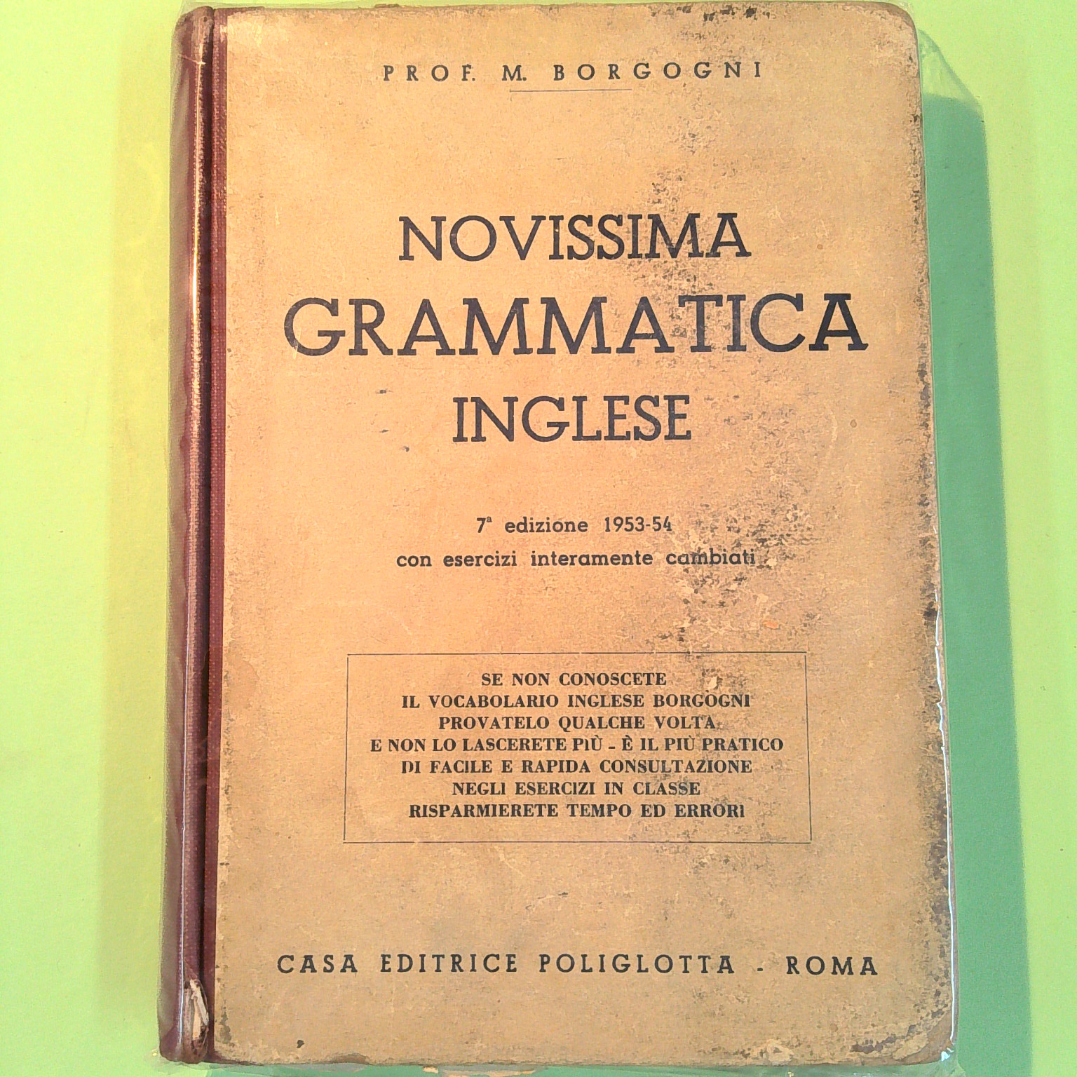 NUOVISSIMA GRAMMATICA INGLESE