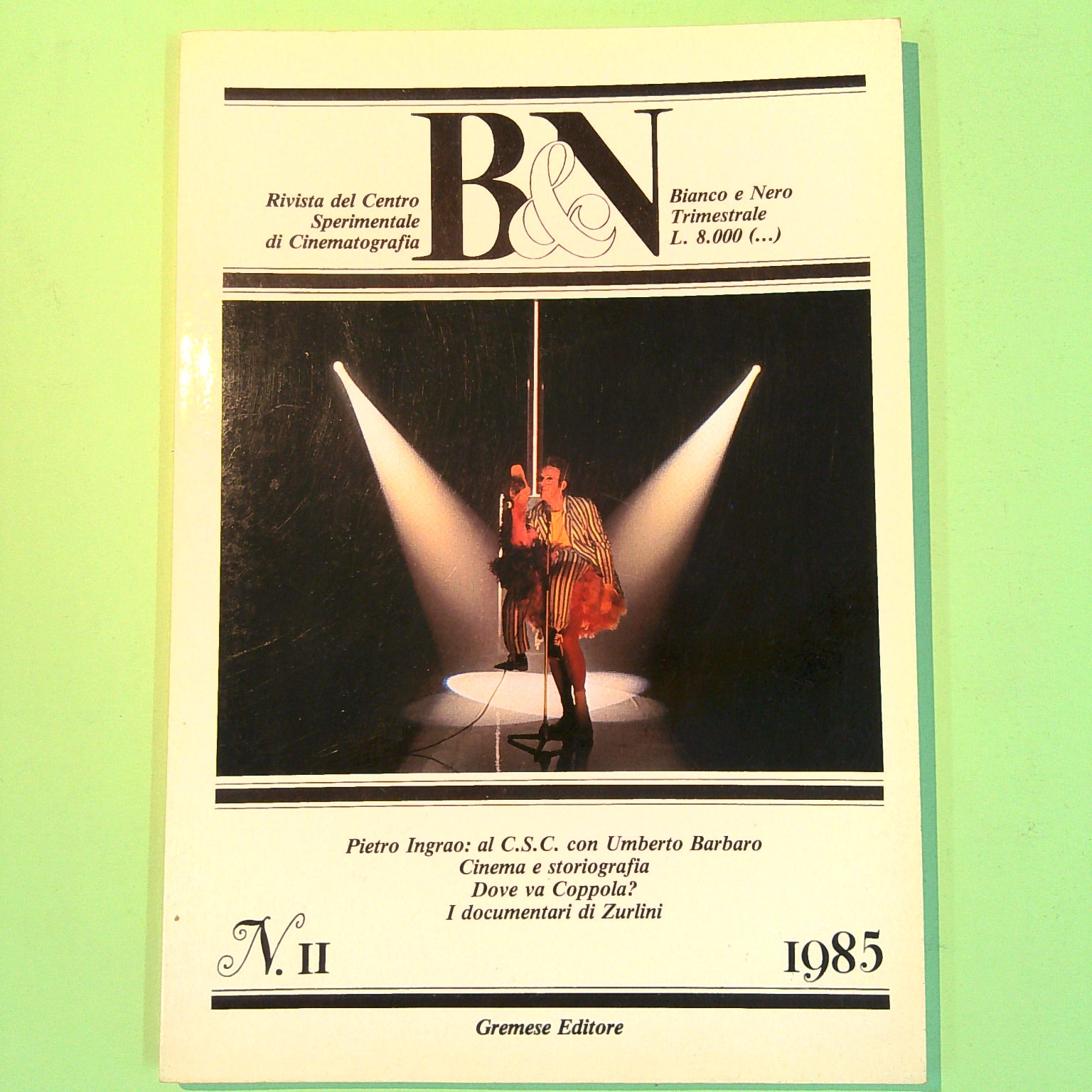 BIANCO E NERO APRILE GIUGNO 1985 N 2