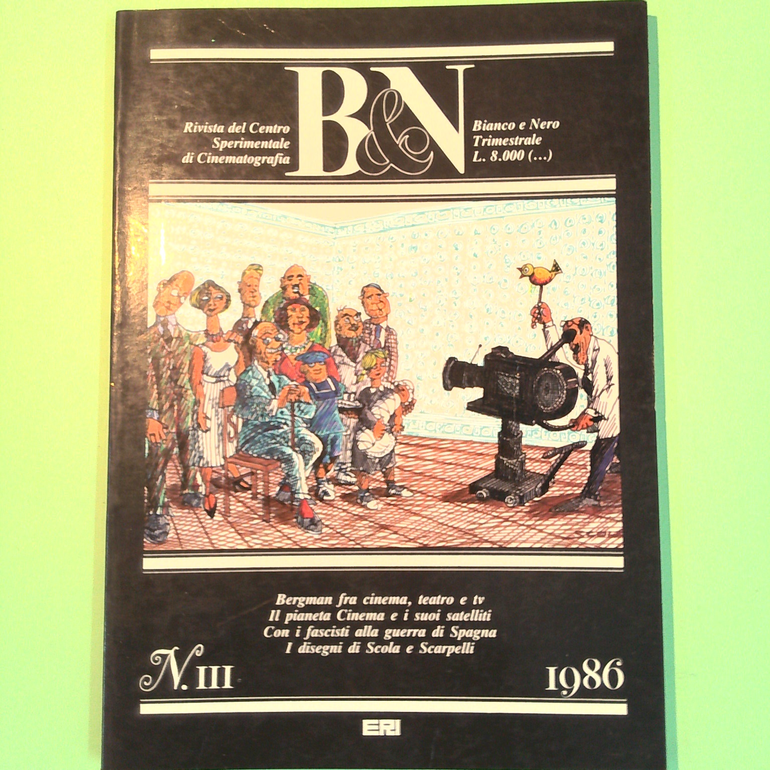 BIANCO E NERO LUGLIO SETTEMBRE 1986 N 3