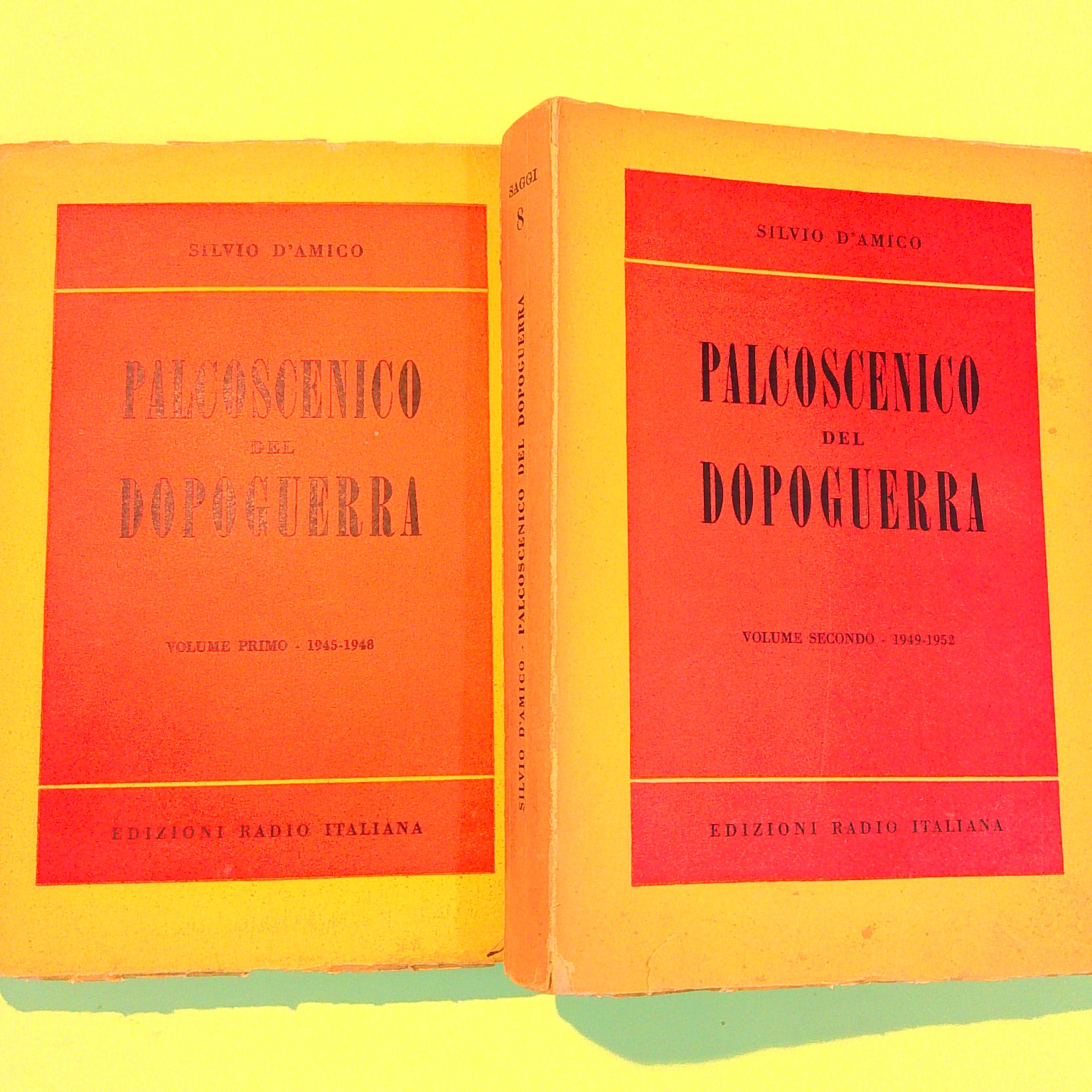 PALCOSCENICO DEL DOPOGUERRA VOL I E II